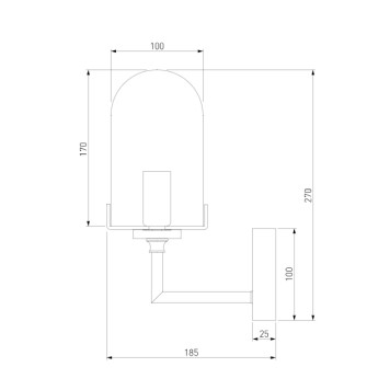 Бра Eurosvet Pluto 60156/1-5