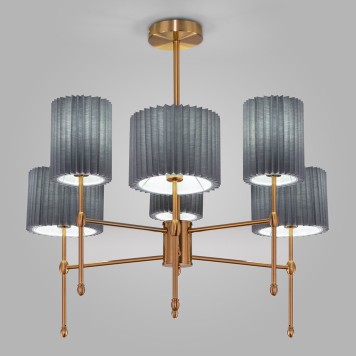 Светильник потолочный Eurosvet Notturno Smart 60162/6 Brass-2