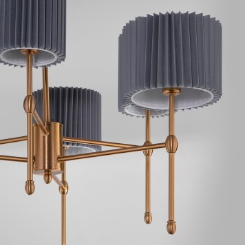 Светильник потолочный Eurosvet Notturno Smart 60162/6 Brass-3