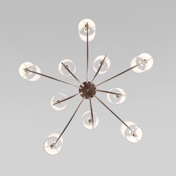 Люстра Eurosvet Abbey 60164/10 Nickel-3