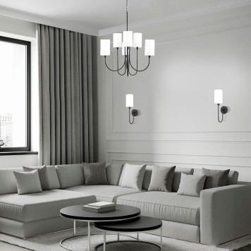 Люстра Eurosvet Abbey Smart 60164/6 Black-1