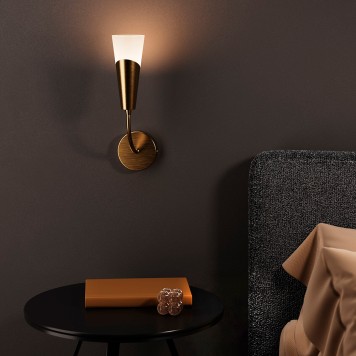 Бра Eurosvet Rhyton 60167/1 Brass-1