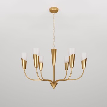 Люстра Eurosvet Rhyton Smart 60167/6 Brass-2