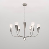 Люстра Eurosvet Rhyton Smart 60167/6 Nickel