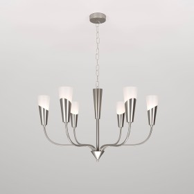 Люстра Eurosvet Rhyton Smart 60167/6 Nickel
