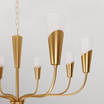 Люстра Eurosvet Rhyton Smart 60167/8 Brass-4