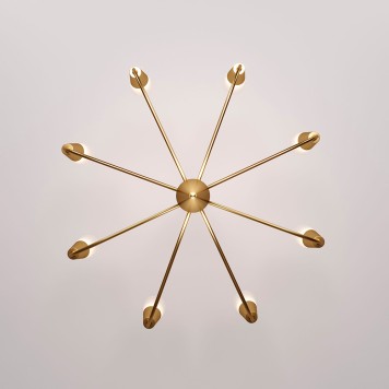 Люстра Eurosvet Rhyton Smart 60167/8 Brass-5