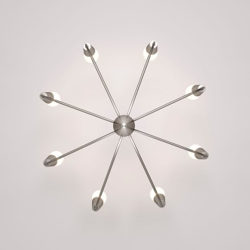 Люстра Eurosvet Rhyton Smart 60167/8 Nickel-5