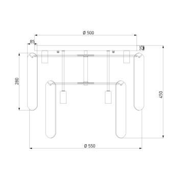 Светильник потолочный Eurosvet Claire 60170-6