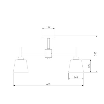 Светильник потолочный Eurosvet Fresco 70085/5-5