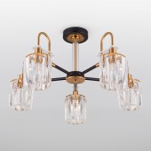 Светильник потолочный Eurosvet Tenia Smart 70090/5 Black