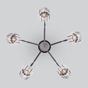 Светильник потолочный Eurosvet Tenia Smart 70090/5 Graphite-4