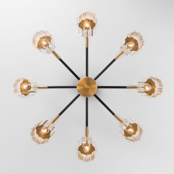 Светильник потолочный Eurosvet Tenia Smart 70090/8 Black-4