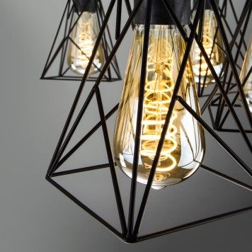 Светильник потолочный Eurosvet Trappola a044747 70107/5 Black-4