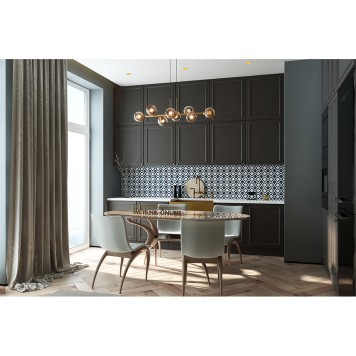 Люстра Eurosvet Roger 70113/8 Amber-5