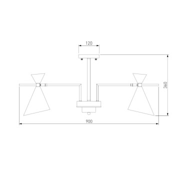 Светильник потолочный Eurosvet Apart Smart 70114/8-4