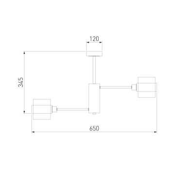 Светильник потолочный Eurosvet Arcada 70127/6 Chrome-1