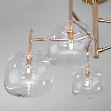 Светильник потолочный Eurosvet Jar 70128/5 Gold-3