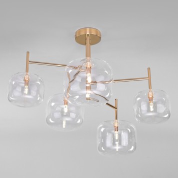 Светильник потолочный Eurosvet Jar 70128/5 Gold