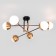 Светильник потолочный Eurosvet Nuvola 70129/6 Brass