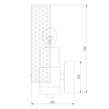 Бра Eurosvet Grino 70139/1 Nickel-2