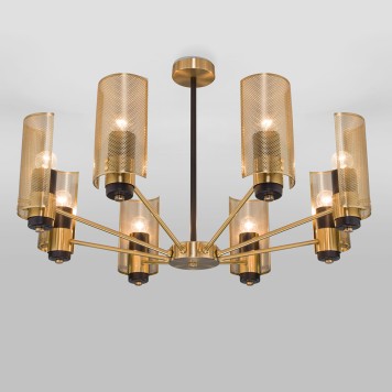 Светильник потолочный Eurosvet Grino 70139/8 Brass-1