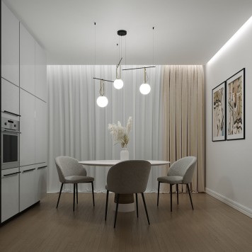 Люстра Eurosvet Riche Smart 70143/3 Black-1