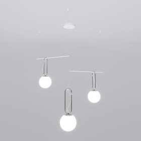 Люстра Eurosvet Riche 70143/3 White