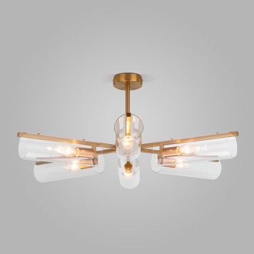 Светильник потолочный Eurosvet Trompeta 70144/6 Brass-1