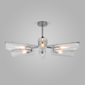 Светильник потолочный Eurosvet Trompeta 70144/6 Chrome-1