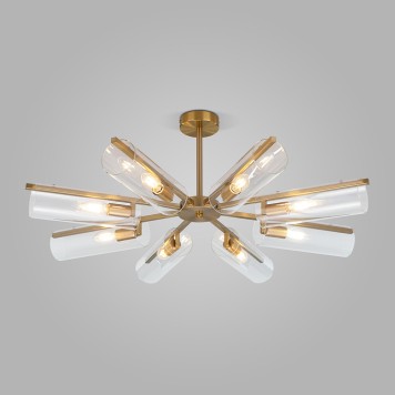 Светильник потолочный Eurosvet Trompeta 70144/8 Brass-1