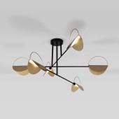 Светильник потолочный Eurosvet Grazia Smart 70148/6 Black Gold