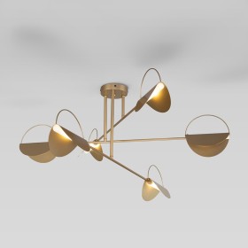 Светильник потолочный Eurosvet Grazia Smart 70148/6 Gold