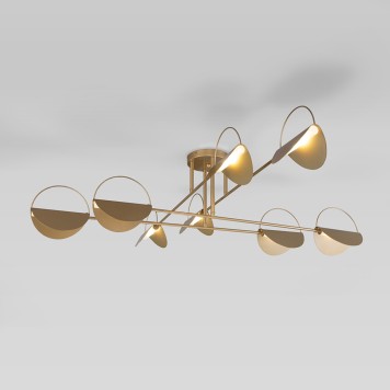 Светильник потолочный Eurosvet Grazia Smart 70148/8 Gold-2