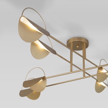 Светильник потолочный Eurosvet Grazia Smart 70148/8 Gold-3