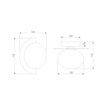 Бра Eurosvet Moity 70150/1-4