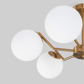 Светильник потолочный Eurosvet Frost 70154/6 Brass-2