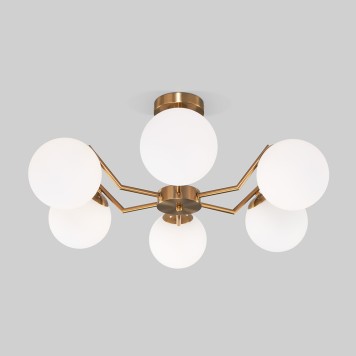 Светильник потолочный Eurosvet Frost 70154/6 Brass-3
