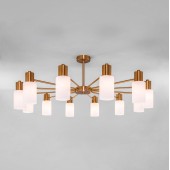 Светильник потолочный Eurosvet Vegga 70160/12 Brass Smart