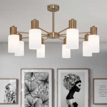 Светильник потолочный Eurosvet Vegga 70160/8 Brass-4