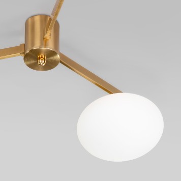 Светильник потолочный Eurosvet Opaline 70220/3 Brass-3