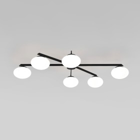 Светильник потолочный Eurosvet Opaline 70220/6 Black