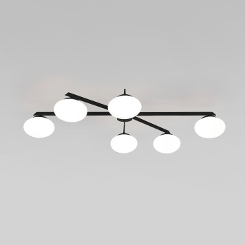 Светильник потолочный Eurosvet Opaline 70220/6 Black