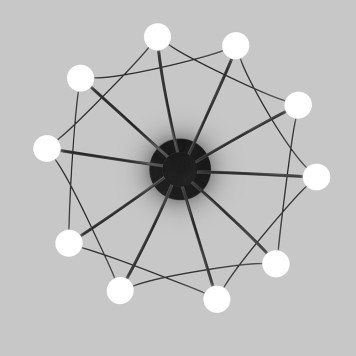 Светильник потолочный Eurosvet Ragno 90035/10 LED-4