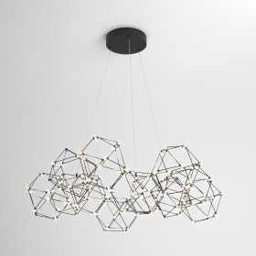 Люстра Eurosvet Uma 90169/12 Black Pearl