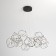 Люстра Eurosvet Uma 90169/12 Black Pearl