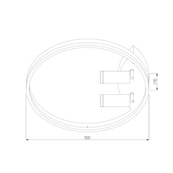 Светильник потолочный Eurosvet Luminari Smart 90247/3 Black Gold-1