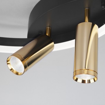 Светильник потолочный Eurosvet Luminari Smart 90247/3 Black Gold-2