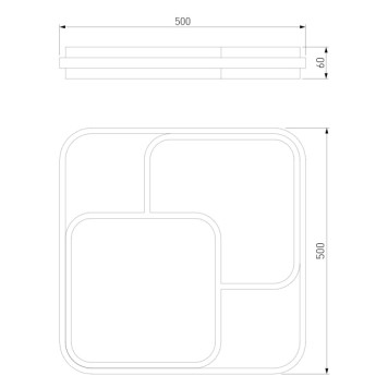 Светильник потолочный Eurosvet Jeremy 90253/1-2