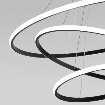 Люстра Eurosvet Collars 90264/3 Black-6